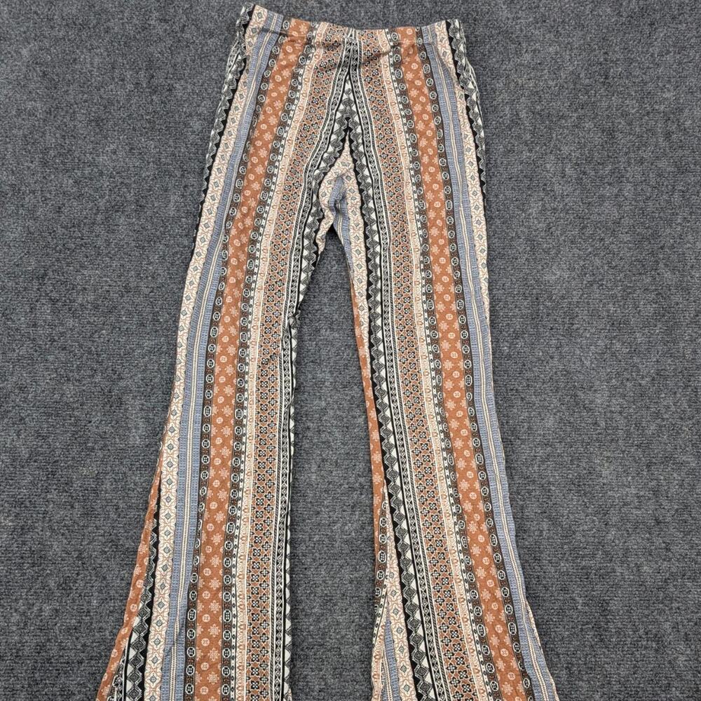 Sky & Sparrow Pants Womens XS Mult Trouser Geometric Aztec Flared Bell Bottoms